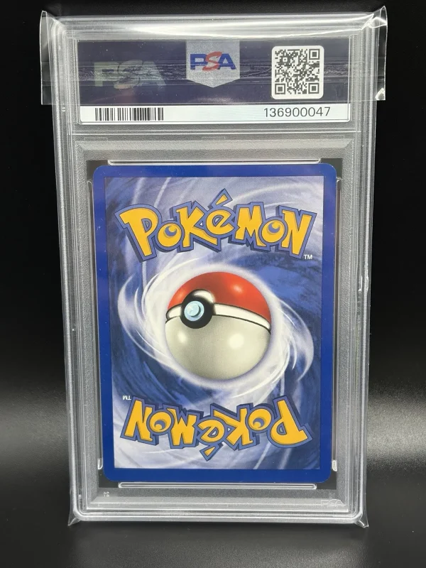 2000 MEW #9 Pokemon Black Star Promo Pokemon League Holo PSA 8 SWIRL!