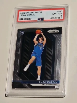2018-19 Panini Prizm Luka Doncic Base Rookie Card #280 2018-19 Panini Prizm Luka Doncic Base Rookie Card #280
