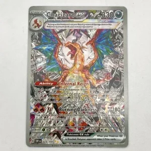 Pokemon Card - Charizard EX 223:197 Obsidian Flames Special Illustration Rare