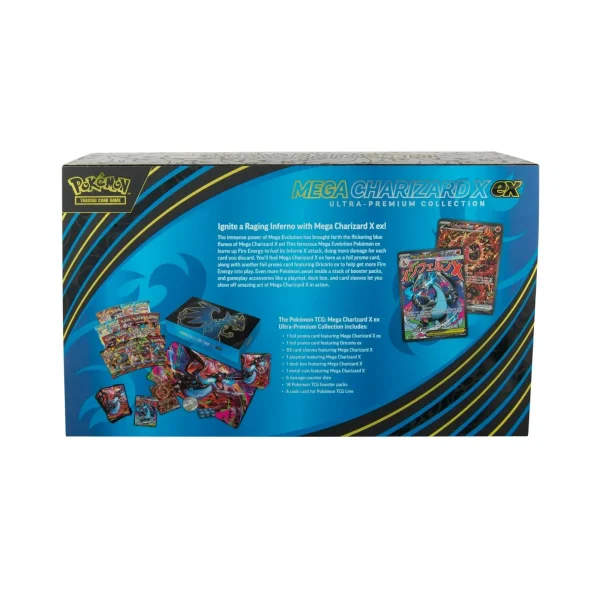 Pokemon Mega Charizard X ex Ultra Premium .Collection Pokemon Mega Charizard X ex Ultra Premium Collection