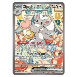 Pokemon - Mega Evolution - Chaos Rising - Cinccino ex - 119/086