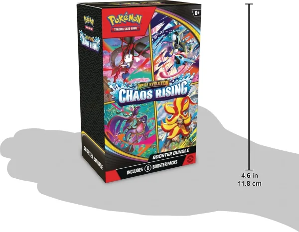 Pokémon TCG Mega Evolution Chaos Rising Booster Bundle
