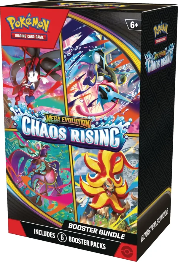 Pokémon TCG Mega Evolution Chaos Rising Booster Bundle