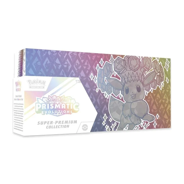 Pokémon TCG Scarlet ,Violet Prismatic Evolutions Super-Premium Collection
