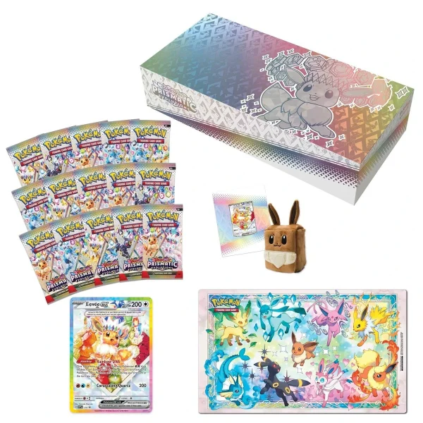 Pokémon TCG Scarlet ,Violet Prismatic Evolutions Super-Premium Collection