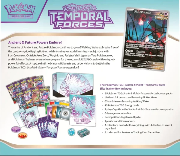 Pokémon TCG Temporal Forces Elite Trainer Box