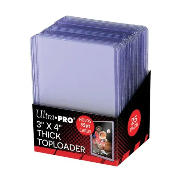 Ultra Pro 3x4 Thick 55pt Toploaders (25ct) Ultra Pro 3x4 Thick 55pt Toploaders (25ct)