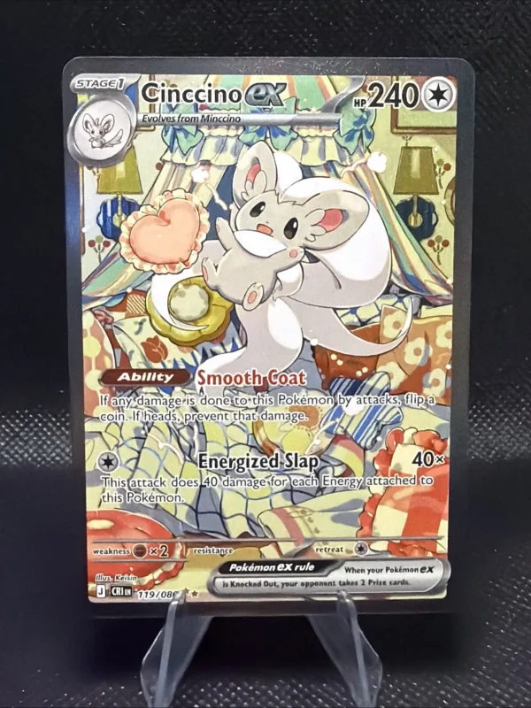 Cinccino ex #119 Special Illustration Rare (SIR) Cinccino ex #119 Special Illustration Rare (SIR)