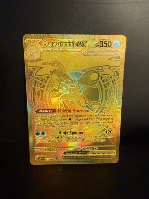 Mega Greninja ex #122 Mega Hyper Rare (MHR / Gold)