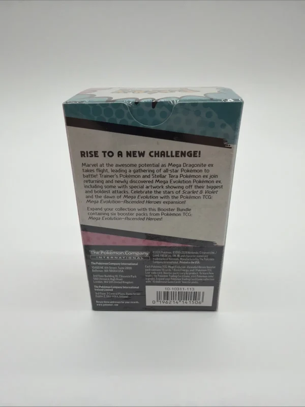 Pokemon Ascended Heroes Booster Bundle - Sealed