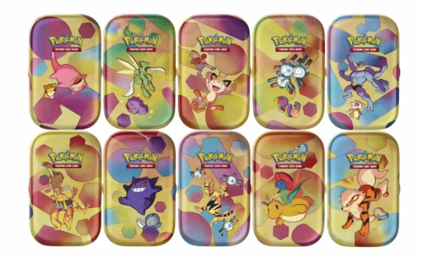 Scarlet & Violet - 151 SEALED Mini Tin Display Complete Set
