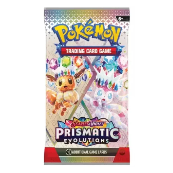 Prismatic Evolutions Mini Tin .Display Sealed Prismatic Evolutions Mini Tin Display Sealed
