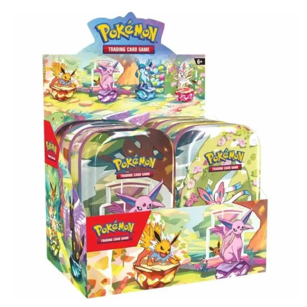 Prismatic Evolutions Mini Tin Display Sealed Prismatic Evolutions Mini Tin Display Sealed