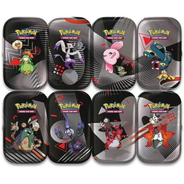 Scarlet & Violet - Unova Mini Tin Display - 8 .Tins Scarlet & Violet - Unova Mini Tin Display - 8 Tins